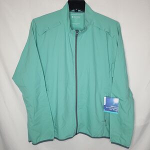 Coolibar Jacket Mens XL Mint Arcadian Packable Sunblock NWT